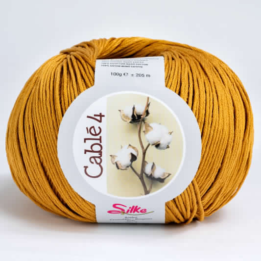 Cotone Cablé 4 - Silke - 18 - SENAPE - LacariaRicami.Store