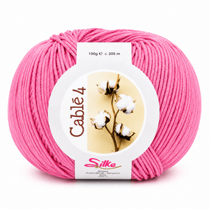 Cotone Cablé 4 - Silke - Colore: 32 - CONFETTO - by LacariaRicami.Store