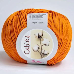 Cotone Cablé 4 - Silke - Colore: 37 - ZUCCA - by LacariaRicami.Store