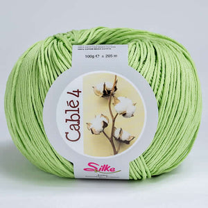 Cotone Cablé 4 - Silke - 576 - VERDE SEDANO - LacariaRicami.Store