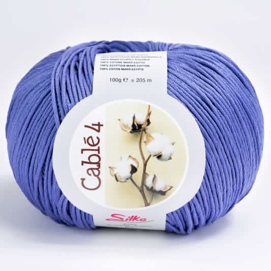 Cotone Cablé 4 - Silke - 578 - PERVINCA - LacariaRicami.Store