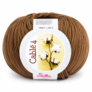 Cotone Cablé 4 - Silke - Colore: 803 - GLACÉ - by LacariaRicami.Store