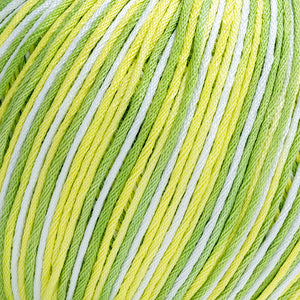 Cotone Cablé 4 Sfumato - Silke - 811 - VERDE/GIALLO SFUMATO - LacariaRicami.Store