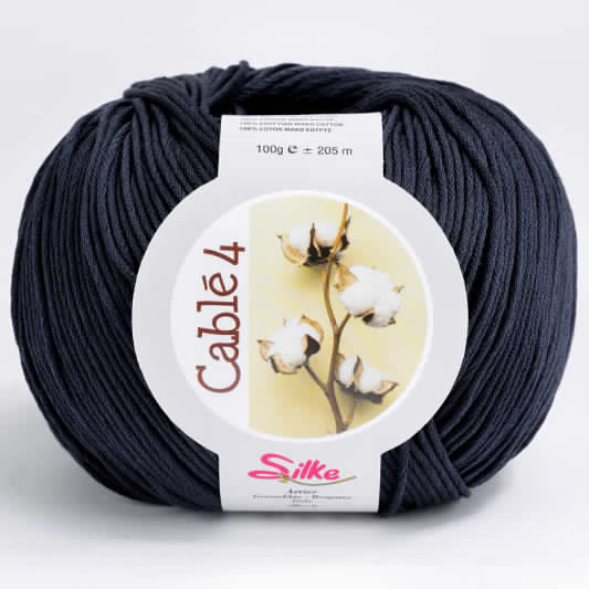 Cotone Cablé 4 - Silke - 985 - CANNA DI FUCILE - LacariaRicami.Store