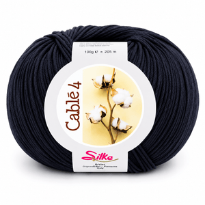 Cotone Cablé 4 - Silke - Colore: 985 - CANNA DI FUCILE - by LacariaRicami.Store