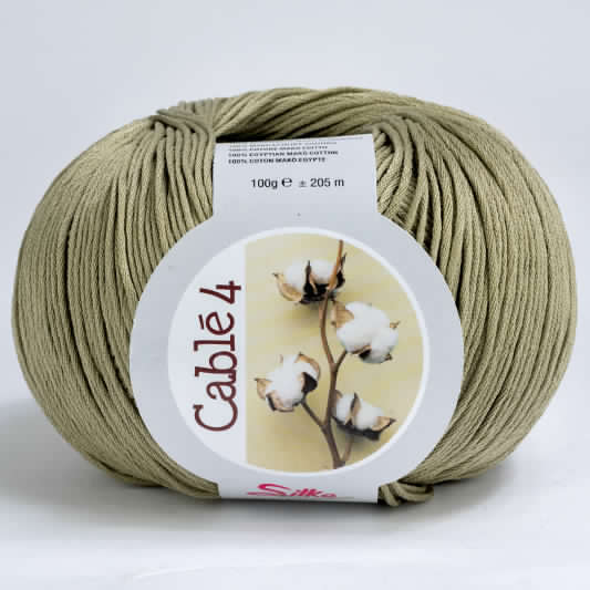 Cotone Cablé 4 - Silke - 9125 - TORTORA - LacariaRicami.Store