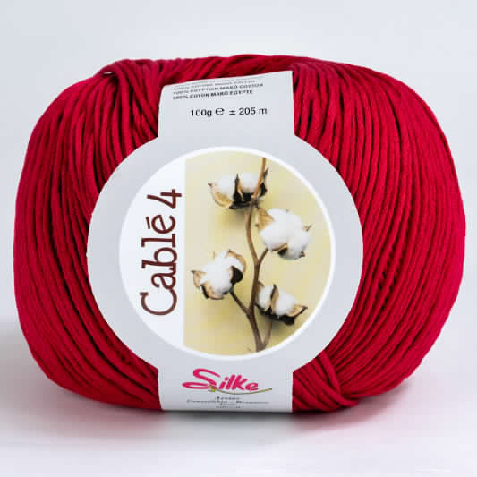 Cotone Cablé 4 - Silke - 9226 - RUBINO - LacariaRicami.Store