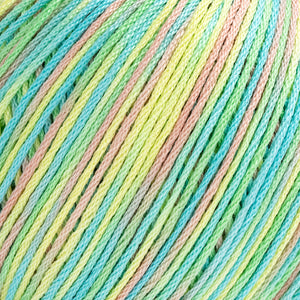 Cotone Cablé 5 Oro Sfumato - Silke - 27 - VERDE MIX SFUMATO - LacariaRicami.Store