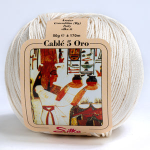 Cotone CABLE' 5 ORO - Silke - 29 - GREGGIO - LacariaRicami.Store