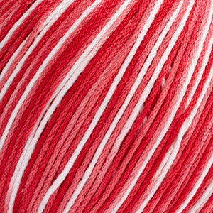 Cotone Cablé 5 Oro Sfumato - Silke - 98 - BIANCO/ROSSO SFUMATO - LacariaRicami.Store