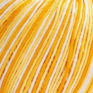 Cotone Cablé 5 Oro Sfumato - Silke - 100 - GIALLO SFUMATO - LacariaRicami.Store