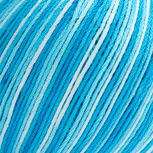 Cotone Cablé 5 Oro Sfumato - Silke - 314 - TURCHESE SFUMATO - LacariaRicami.Store