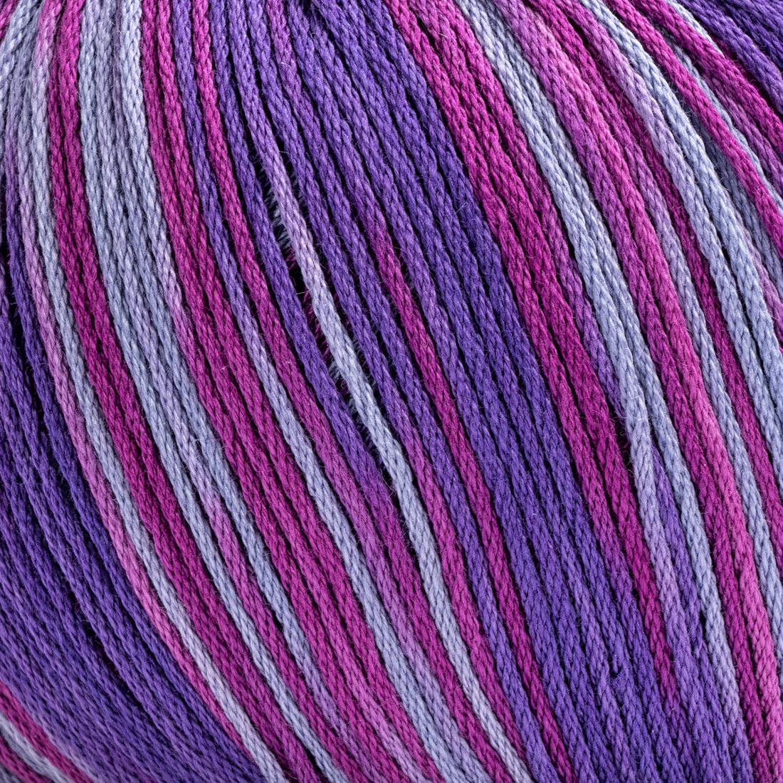 Cotone Cablé 5 Oro Sfumato - Silke - 323 - VIOLA/ROSA SFUMATO - LacariaRicami.Store