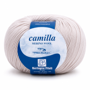 Lana CAMILLA - Bertagna Filati - Colore: 020 - BEIGE - by LacariaRicami.Store