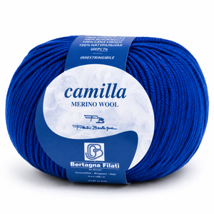 Lana CAMILLA - Bertagna Filati - Colore: 238 - BLU ELETTRICO - by LacariaRicami.Store