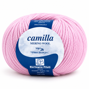 Lana CAMILLA - Bertagna Filati - Colore: 331 - ROSA CHIARO - by LacariaRicami.Store