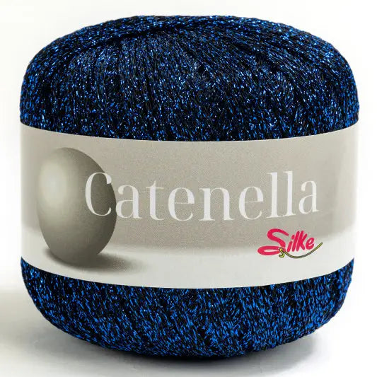 Lurex CATENELLA - Silke - 120 - BLU - LacariaRicami.Store