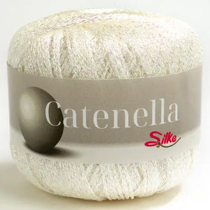 Lurex CATENELLA - Silke - 130 - BIANCO - LacariaRicami.Store