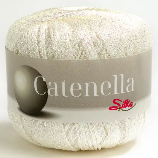 Lurex CATENELLA - Silke - 130 - BIANCO - LacariaRicami.Store