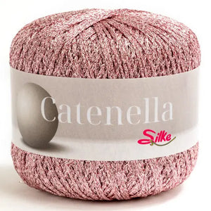 Lurex CATENELLA - Silke - 146 - ROSA - LacariaRicami.Store