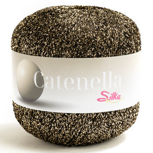 Lurex CATENELLA - Silke - Colore: 185 - CAFFÉ - by LacariaRicami.Store