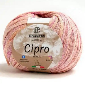 Cotone CIPRO - Bertagna Filati 6 - ROSA - LacariaRicami.Store