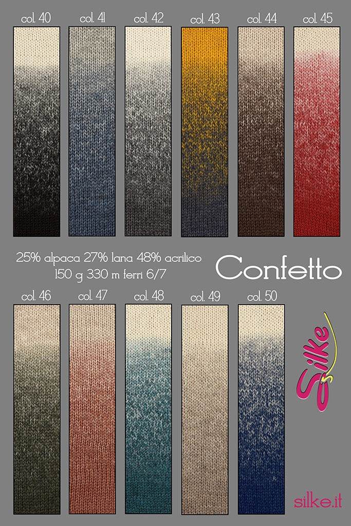 Lana CONFETTO - Silke - - LacariaRicami.Store