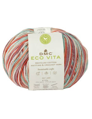Cotone ECO VITA 3mm Crochet Multicolour - DMC - Colore: 603 - by LacariaRicami.Store