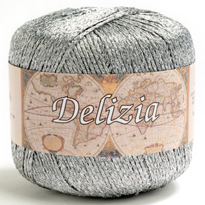 Cotone DELIZIA - Silke - 51 - GRIGIO/ARGENTO - LacariaRicami.Store