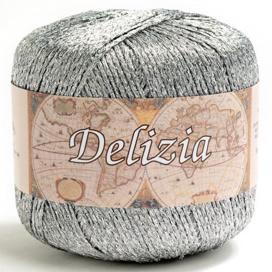 Cotone DELIZIA - Silke - 51 - GRIGIO/ARGENTO - LacariaRicami.Store