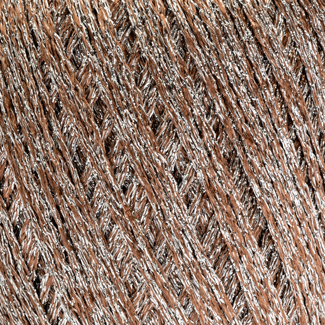 Cotone DELIZIA - Silke - 55 - MARRONE/ARGENTO - LacariaRicami.Store