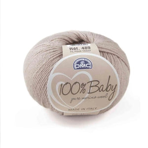 Lana 100% BABY 3 - DMC - Colore: 11 - NOCCIOLA - by LacariaRicami.Store