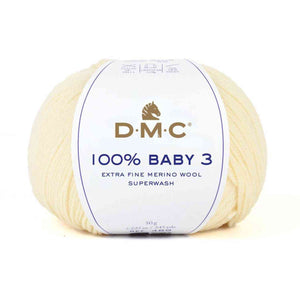 Lana 100% BABY 3 - DMC 135 - LacariaRicami.Store
