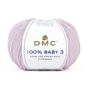 Lana 100% BABY 3 - DMC 138 - LacariaRicami.Store