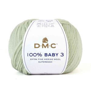 Lana 100% BABY 3 - DMC 139 - LacariaRicami.Store