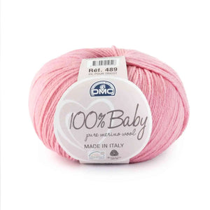 Lana 100% BABY 3 - DMC - Colore: 421 - ROSA - by LacariaRicami.Store
