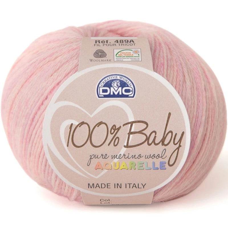 Lana 100% BABY AQUARELLE - DMC - - LacariaRicami.Store