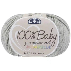 Lana 100% BABY AQUARELLE - DMC 1390 - PANNA MELANGE - LacariaRicami.Store