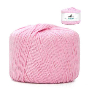 Filato Lana ANGEL - DMC 114 - ROSA BABY - LacariaRicami.Store