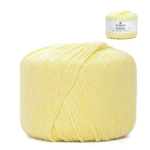 Lana ANGEL - DMC - 116 - GIALLO TENUE - LacariaRicami.Store