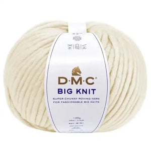Lana BIG KNIT - DMC 100 - POLARE - LacariaRicami.Store
