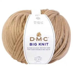 Lana BIG KNIT - DMC 101 - ALBA DORATA - LacariaRicami.Store