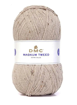 Lana Magnum TWEED - DMC - Colore: 117 - NATURALE TWEED - by LacariaRicami.Store