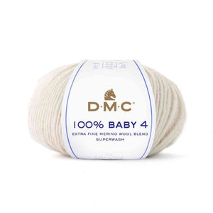 Lana 100% BABY 4 - DMC 102 - BEIGE - LacariaRicami.Store