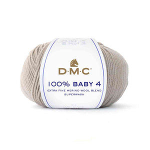 Lana 100% BABY 4 - DMC 103 - CASTAGNA - LacariaRicami.Store