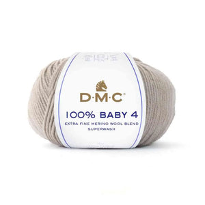Lana 100% BABY 4 - DMC - Colore: 103 - CASTAGNA - by LacariaRicami.Store