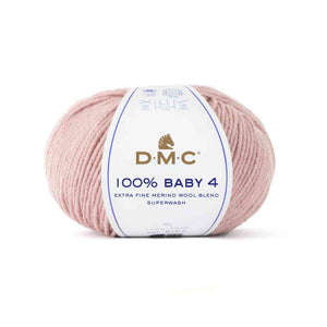 Lana 100% BABY 4 - DMC 104 - ROSA - LacariaRicami.Store