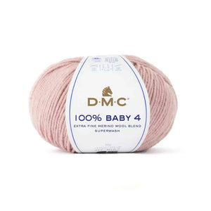 Lana 100% BABY 4 - DMC - Colore: 104 - ROSA - by LacariaRicami.Store