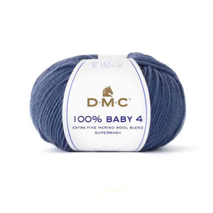 Lana 100% BABY 4 - DMC - Colore: 111 - BLU - by LacariaRicami.Store
