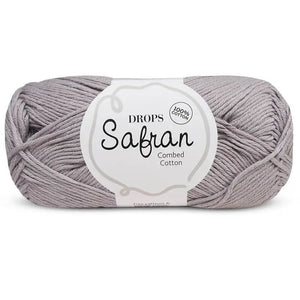 Cotone Safran - DROPS - Colore: 07 - GRIGIO MEDIO - by LacariaRicami.Store